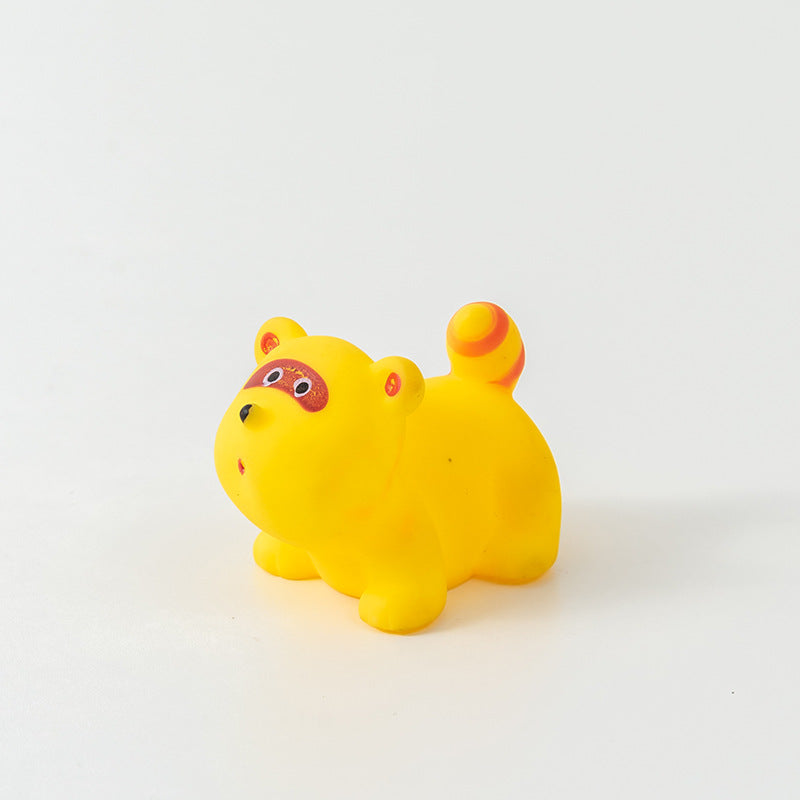 Vinyl Rubber Animal Yellow Duck Toy Stall